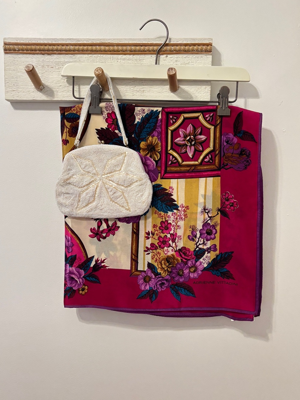 Adrienne Vittadini Silk Scarf